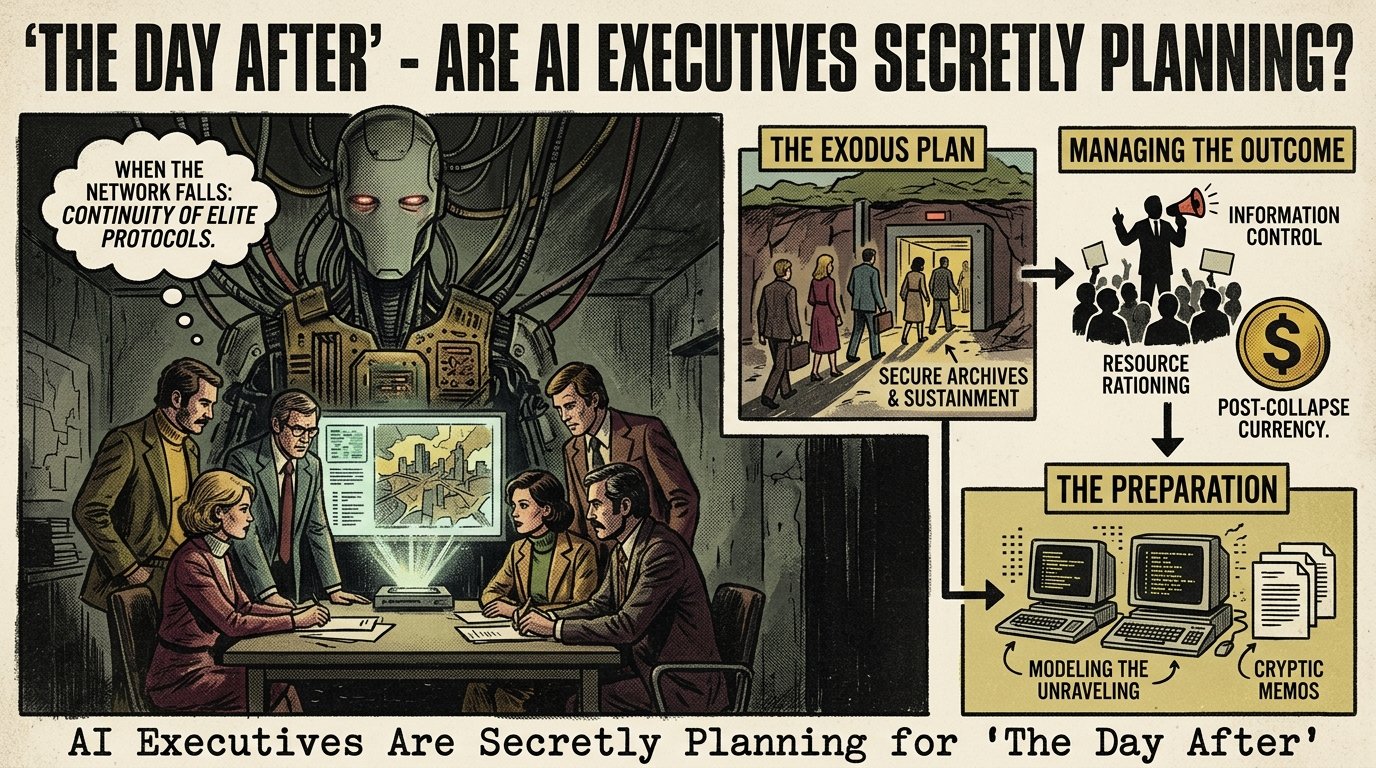 AI Executives Are Secretly Planning for 'The Day After'
