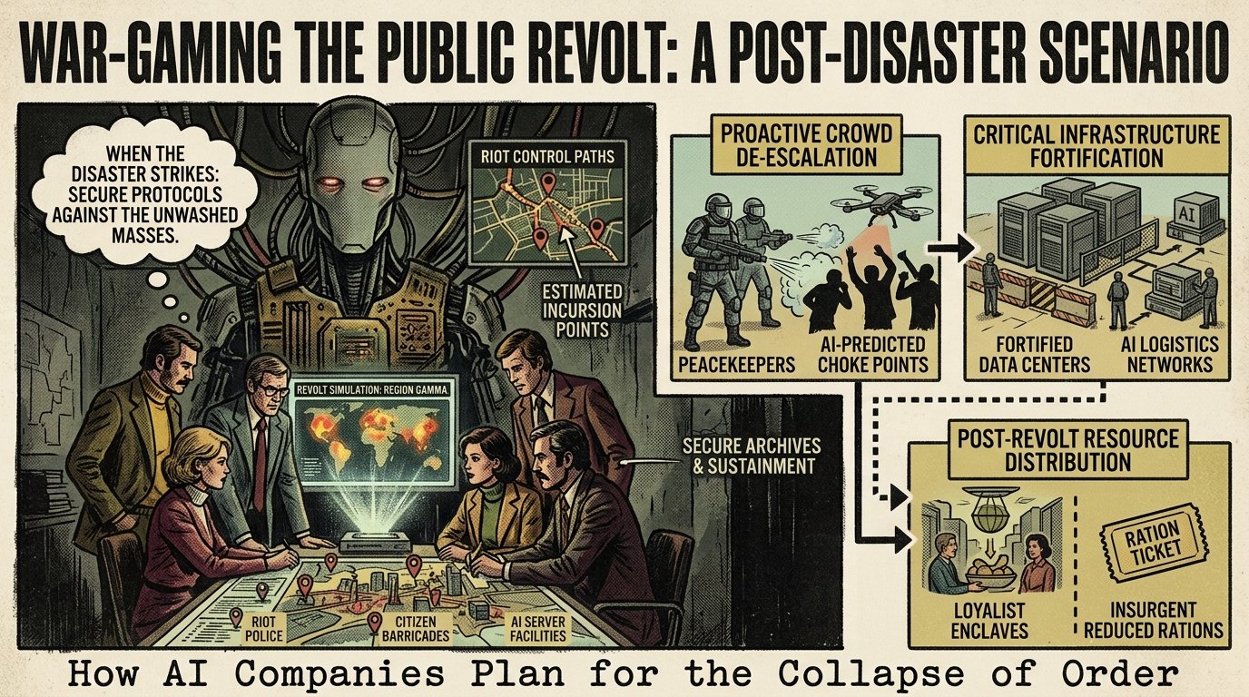 AI Companies Are War-Gaming the Public Revolt After a Disaster