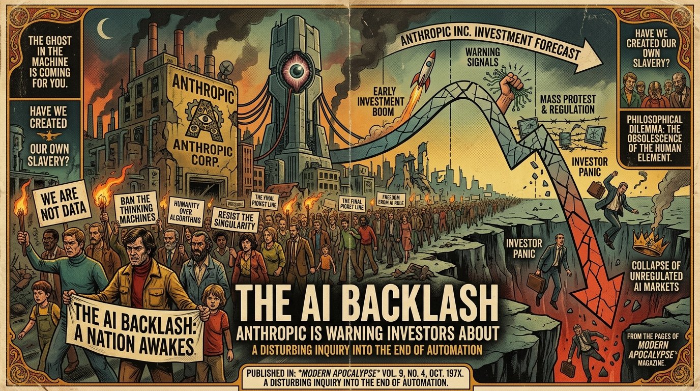 The AI Backlash Anthropic Is Warning Investors About