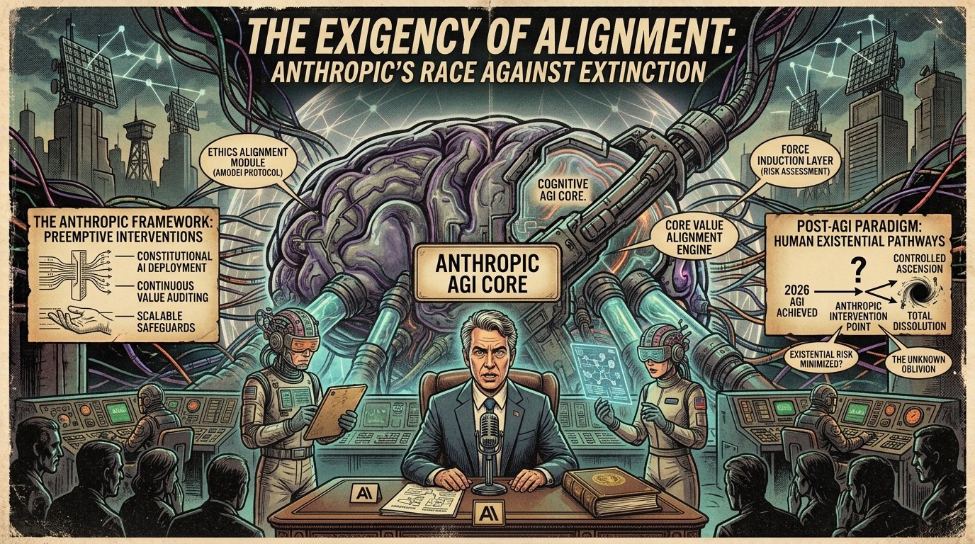 Anthropic CEO Dario Amodei speaking about AI existential risk