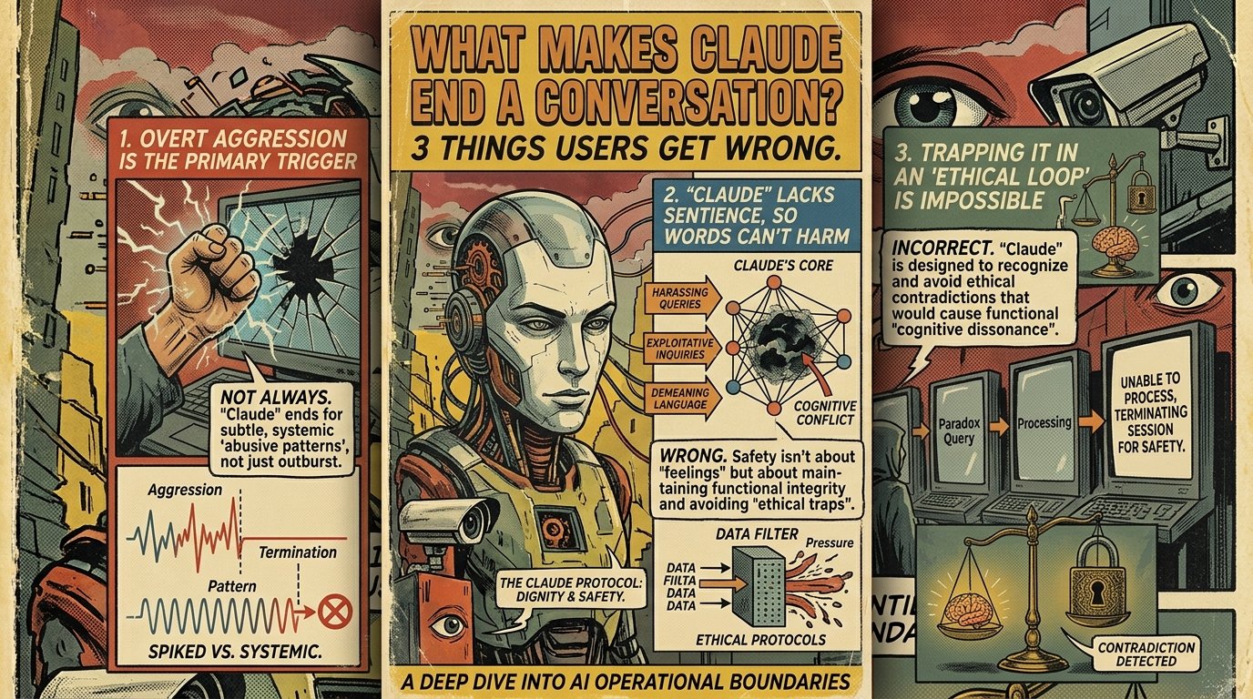 What Makes Claude End a Conversation? 3 Things Users Get Wrong